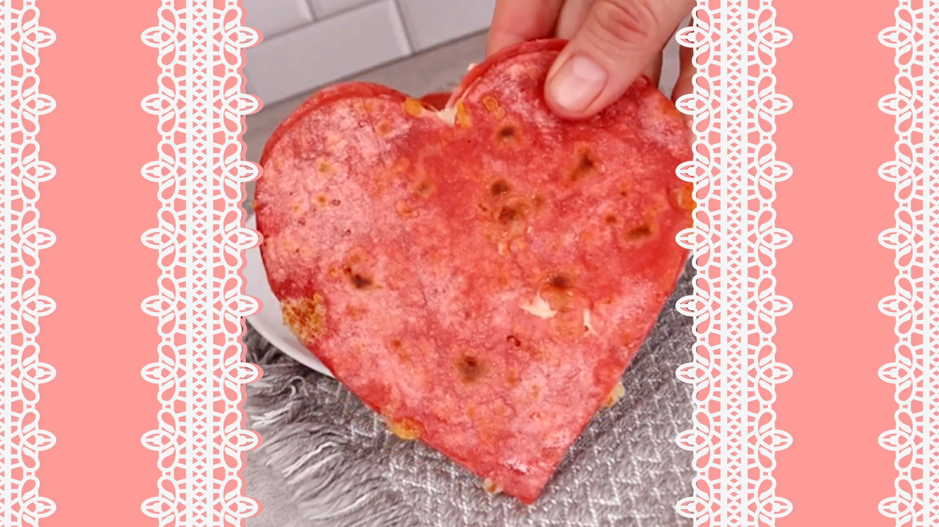 Heart Shaped Quesadillas