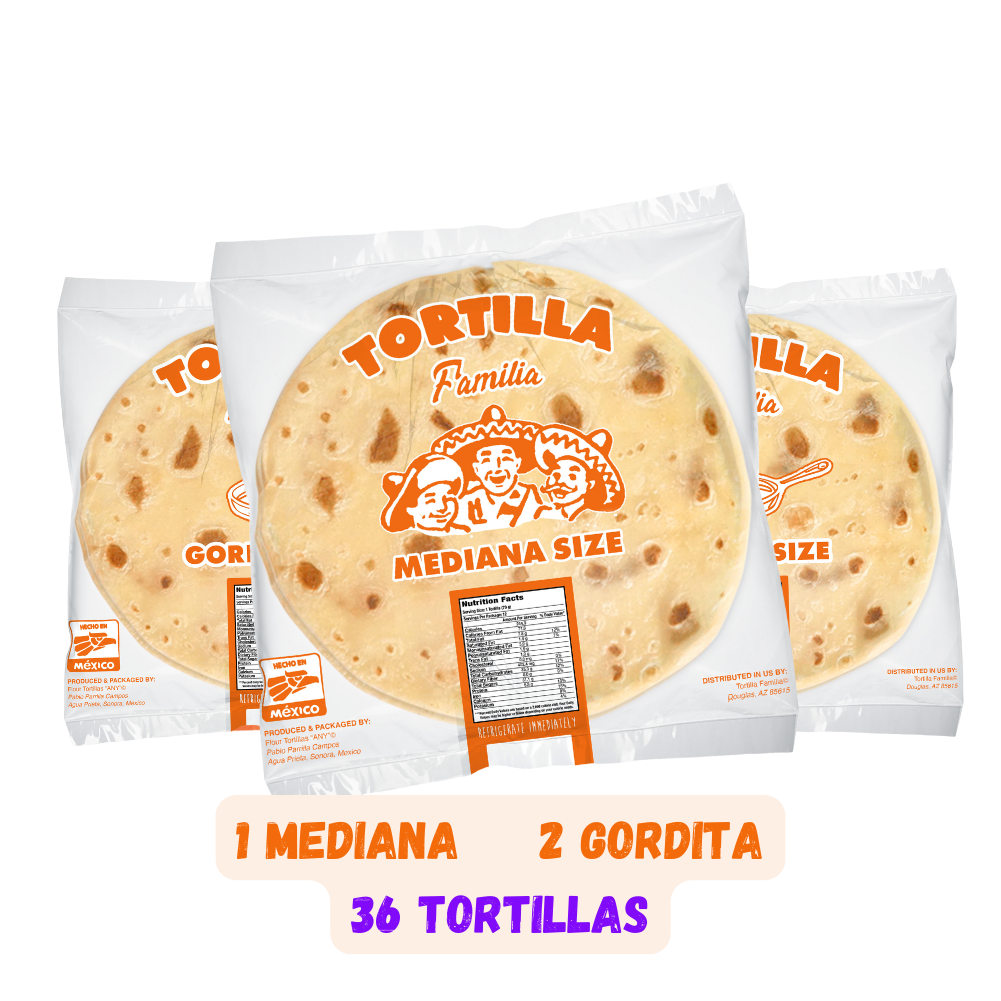 Tortilla Familia 11 Inch Tortillas | Delivered Fresh To Your Door