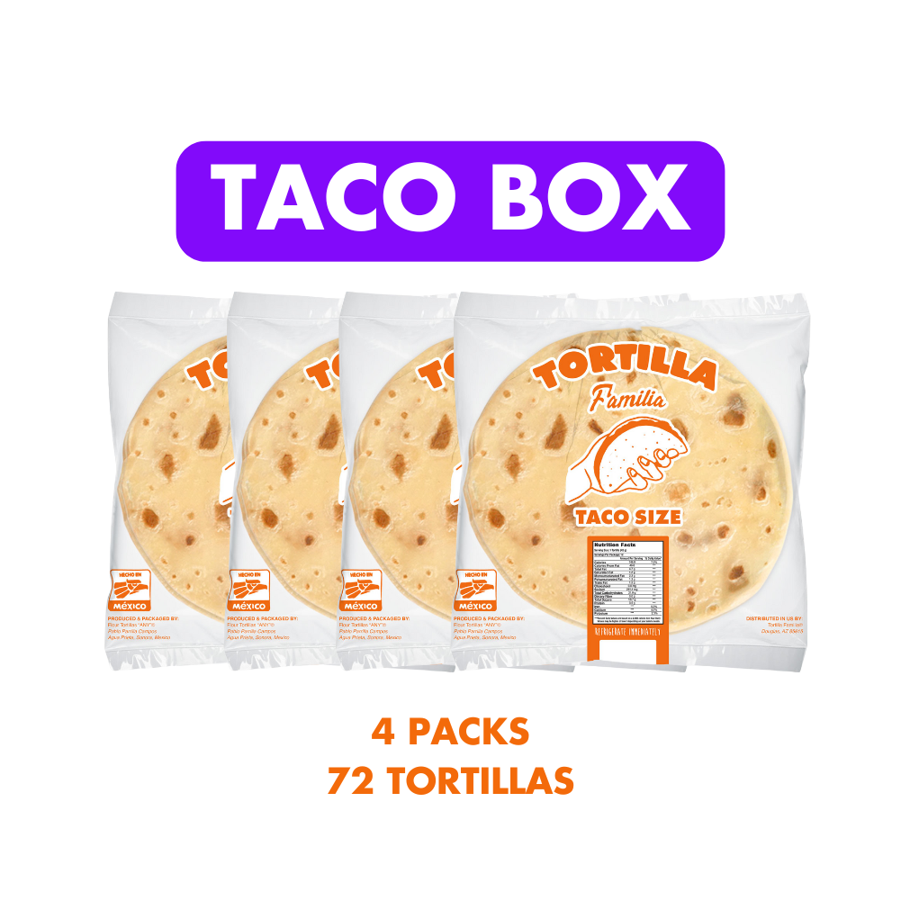 Tortilla Familia Taco Box | Fresh Tortillas Delivered To Your Door