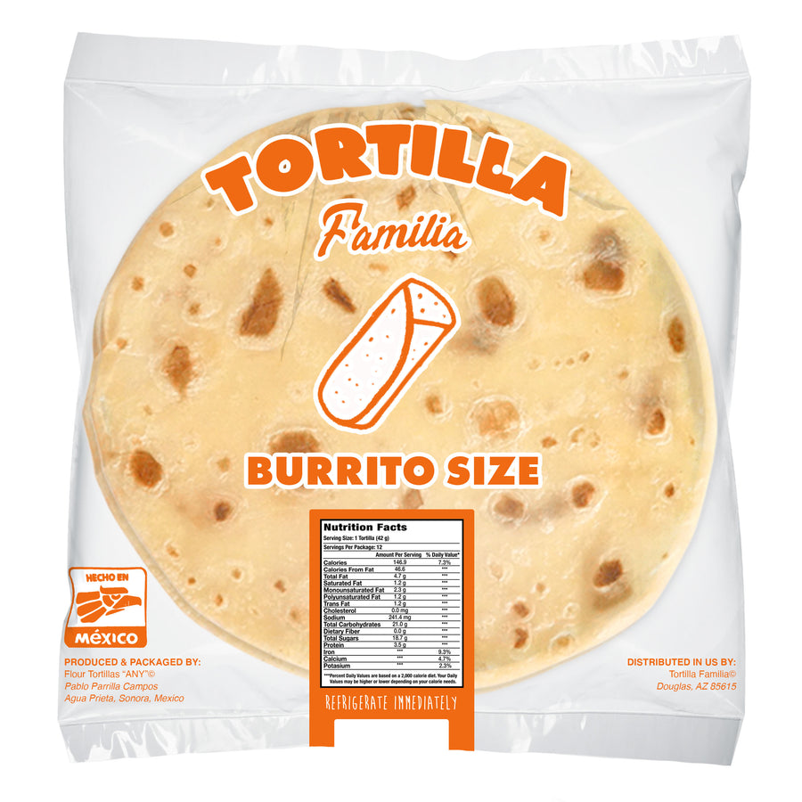 9" Burrito