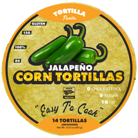 Jalapeño Corn Tortillas